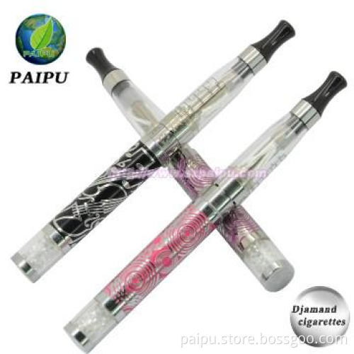 ecigarette diamond ego battery with various colors and design